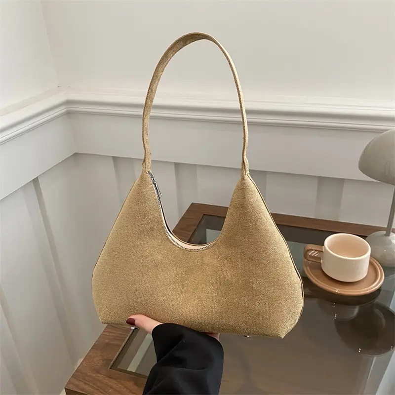 Retro Suede Shoulder Bag for Women 2025 - Image 6