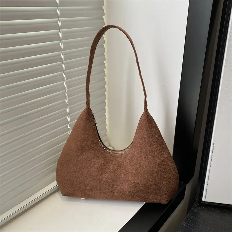 Retro Suede Shoulder Bag for Women 2025 - Image 8