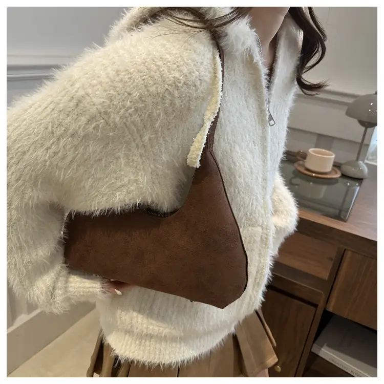 Retro Suede Shoulder Bag for Women 2025 — feature 15