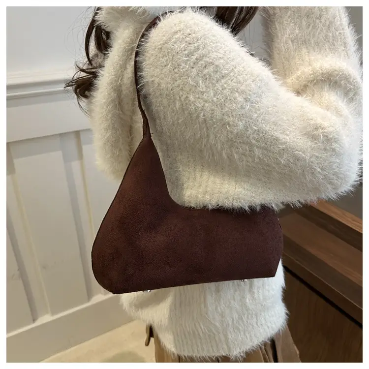 Retro Suede Shoulder Bag for Women 2025 — feature 16