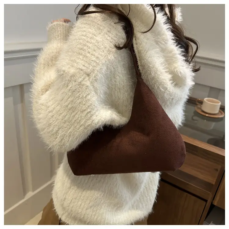 Retro Suede Shoulder Bag for Women 2025 — feature 18