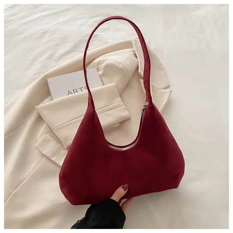 Retro Suede Shoulder Bag for Women 2025 — feature 22