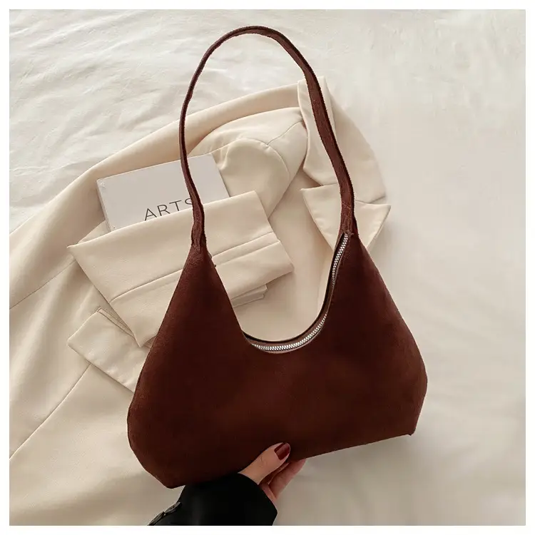 Retro Suede Shoulder Bag for Women 2025 — feature 23