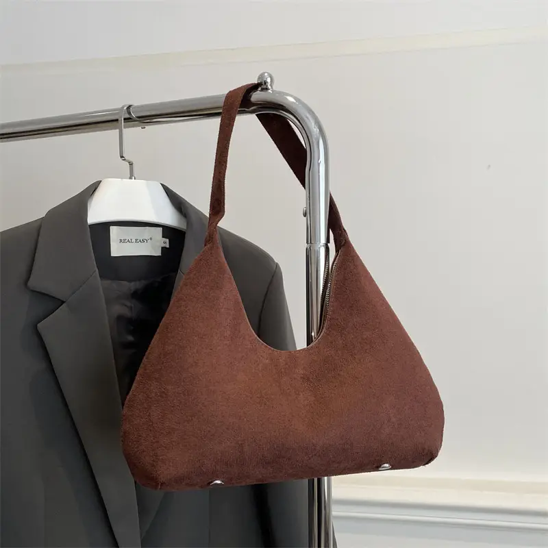 Retro Suede Shoulder Bag for Women 2025 - Image 3