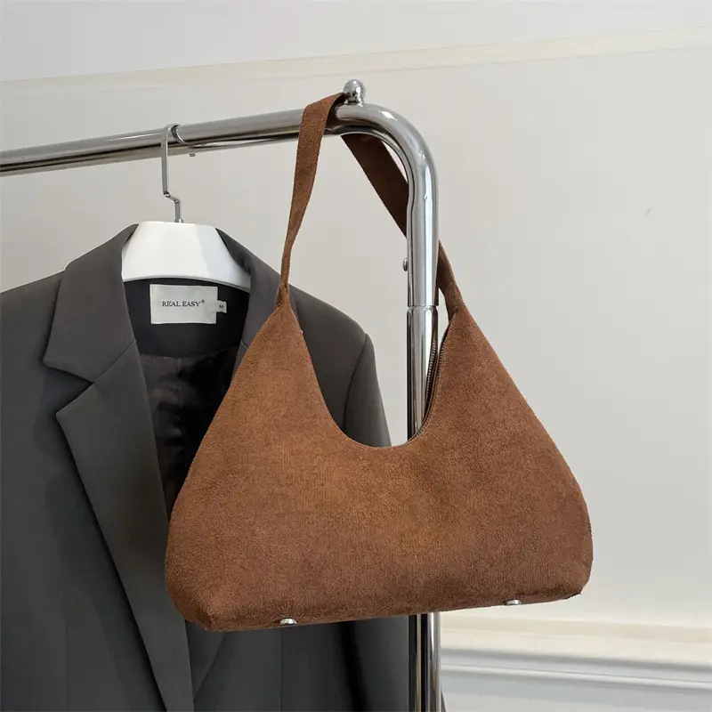 Retro Suede Shoulder Bag for Women 2025 - Image 4