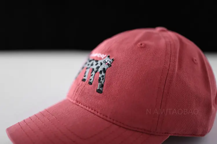Men Cartoon Embroidered Baseball Cap Navy Blue — feature 12