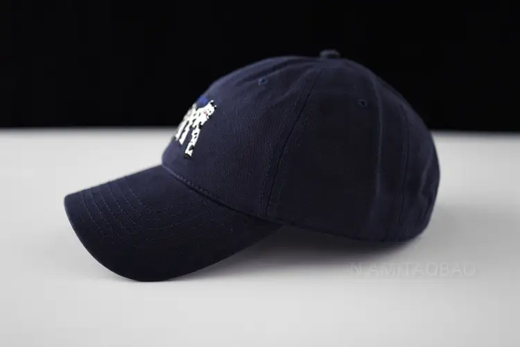 Men Cartoon Embroidered Baseball Cap Navy Blue — feature 9
