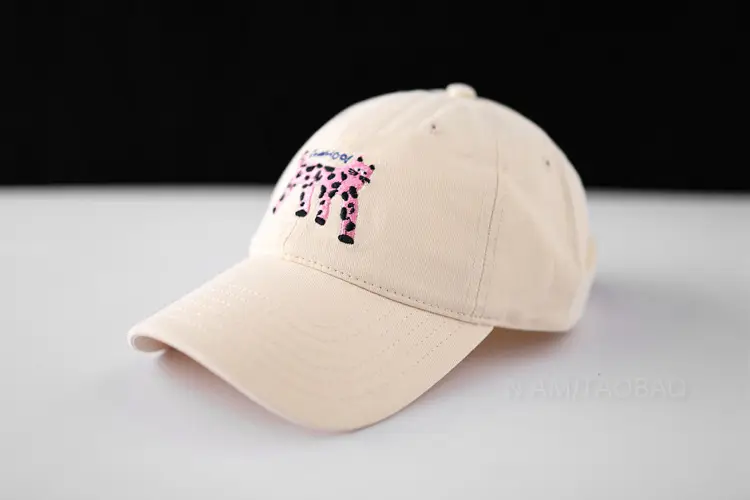 Men Cartoon Embroidered Baseball Cap Navy Blue - Image 3
