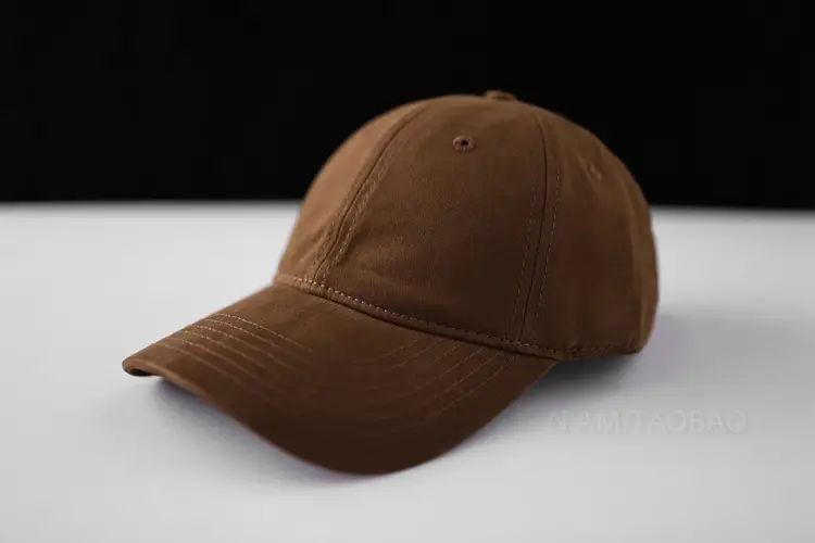 Brown Baseball Cap Men Extra-large Sunshade - Image 3