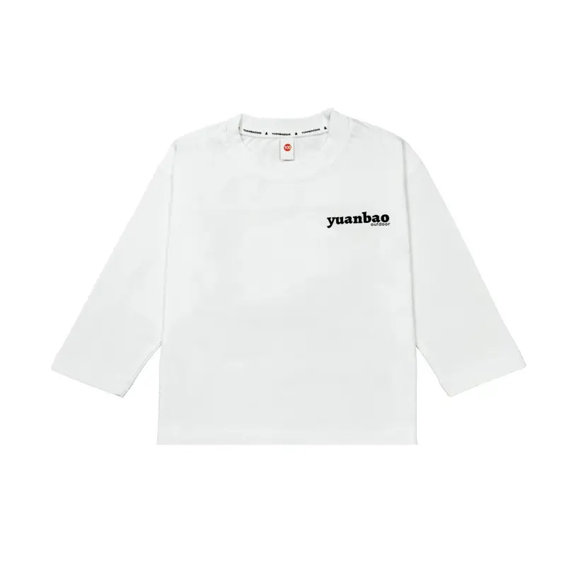 Children's Geometric T-Shirt 2026 Spring Boys All Cotton Loose - Image 3