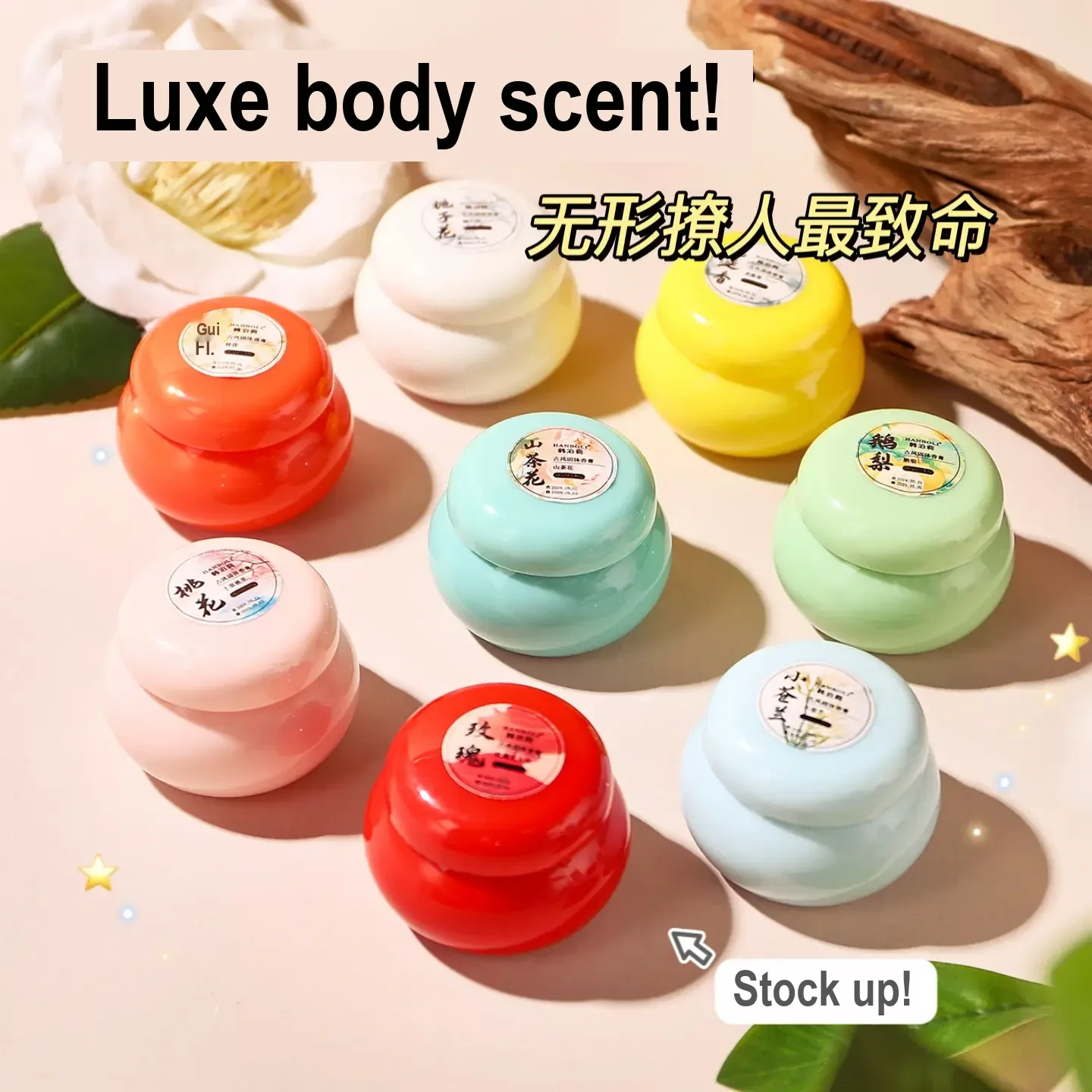 Solid Perfume Balm – 8 Floral Scent Options - Image 3