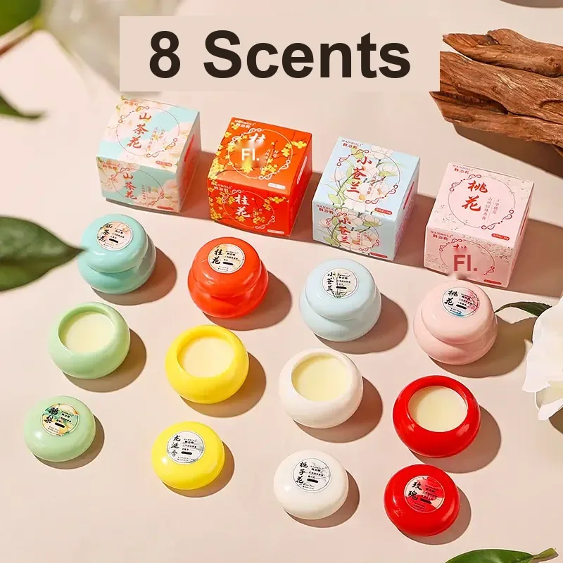 Solid Perfume Balm – 8 Floral Scent Options - Image 5