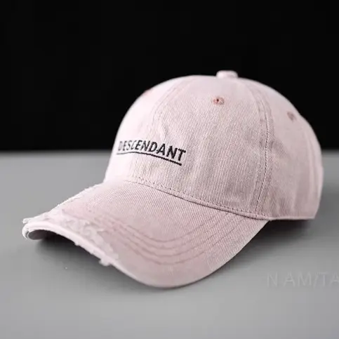 Pink Embroidered Baseball Cap for Men Women - Image 6