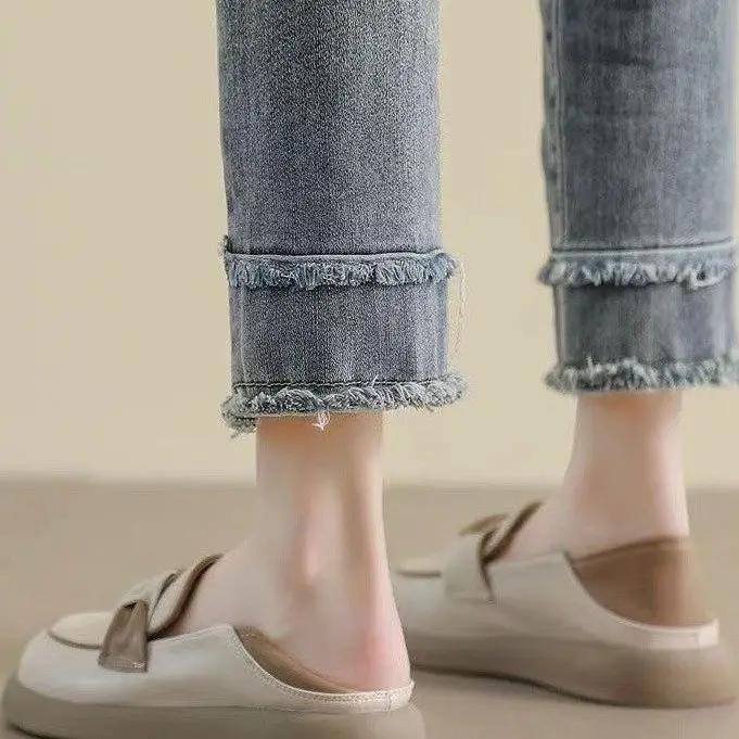 Pregnant Women's Green Slip-on Flat Shoes — feature 4
