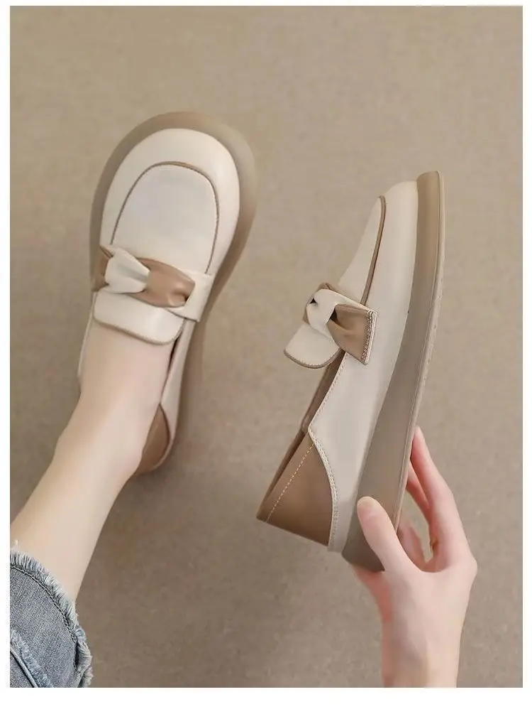 Pregnant Women's Green Slip-on Flat Shoes — feature 7