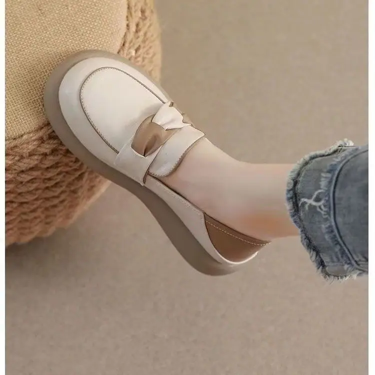 Pregnant Women's Green Slip-on Flat Shoes