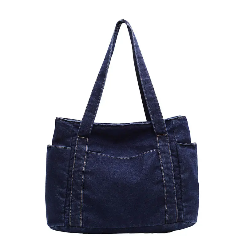 Denim Crossbody Bag Large Capacity for Women