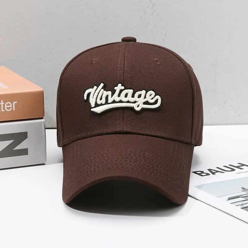 Blue Vintage Letter Baseball Cap for Women - Image 15