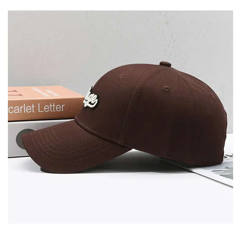 Blue Vintage Letter Baseball Cap for Women — feature 10