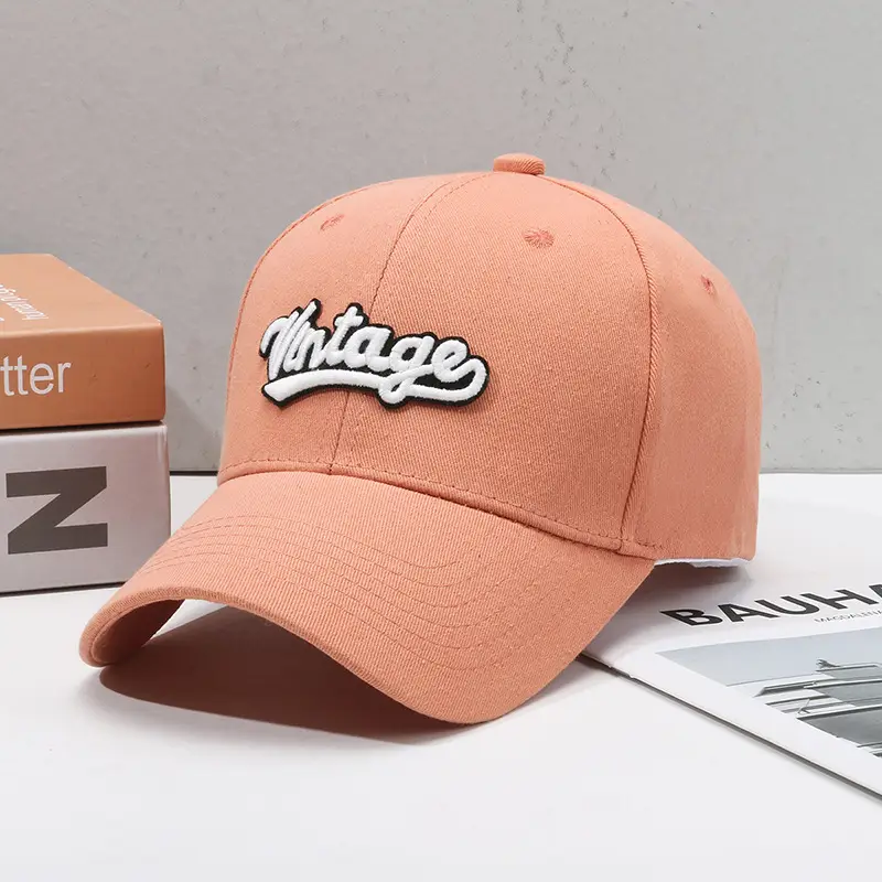 Blue Vintage Letter Baseball Cap for Women - Image 10