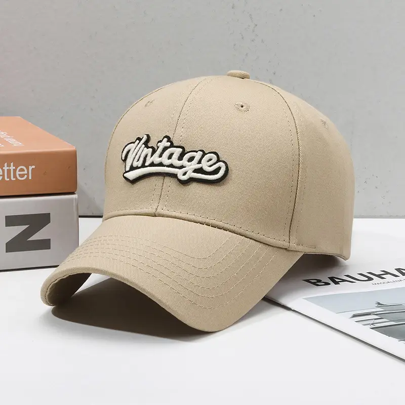 Blue Vintage Letter Baseball Cap for Women - Image 12