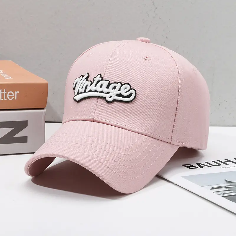 Blue Vintage Letter Baseball Cap for Women - Image 13