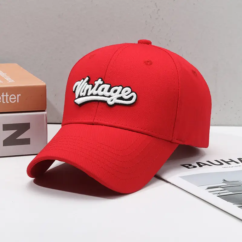 Blue Vintage Letter Baseball Cap for Women - Image 6