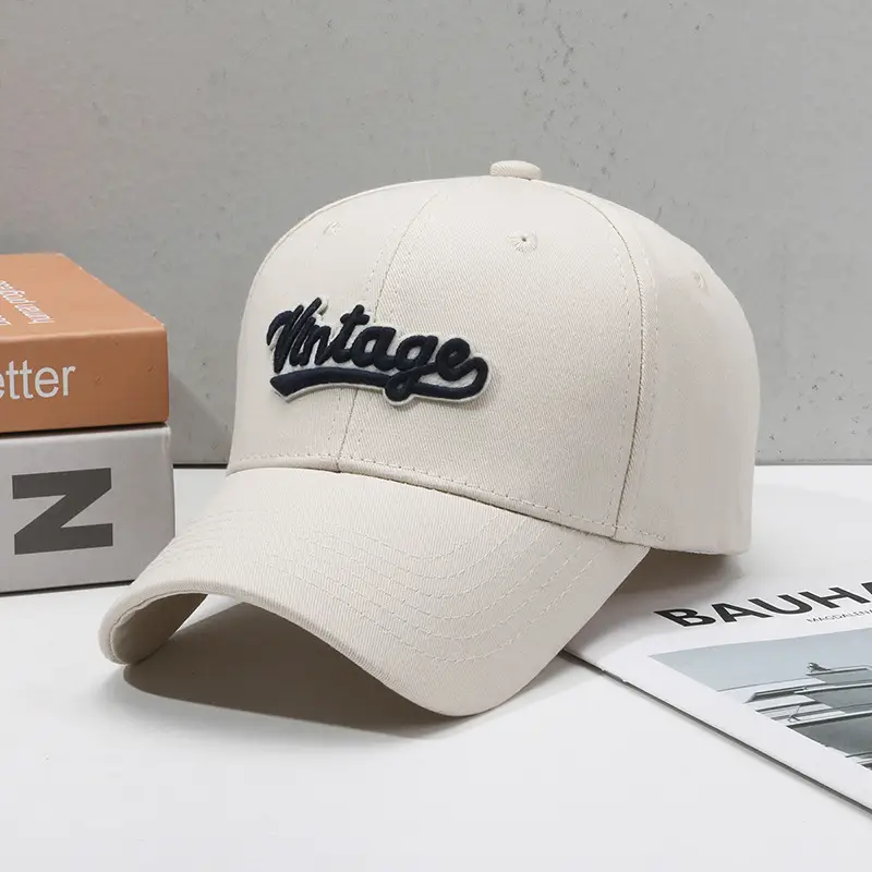 Blue Vintage Letter Baseball Cap for Women - Image 9