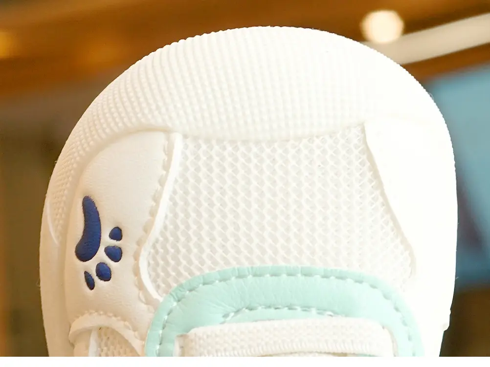 Pink Baby Sneakers 1-2 Years Soft Sole Non-Slip — feature 1