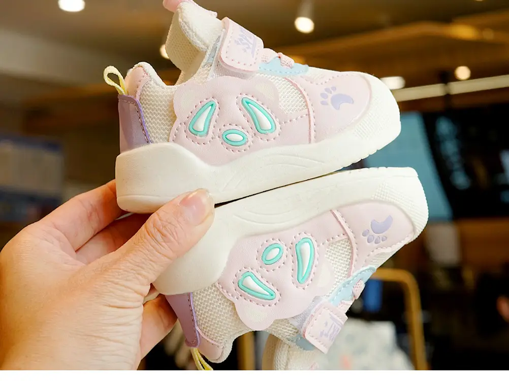 Pink Baby Sneakers 1-2 Years Soft Sole Non-Slip — feature 8