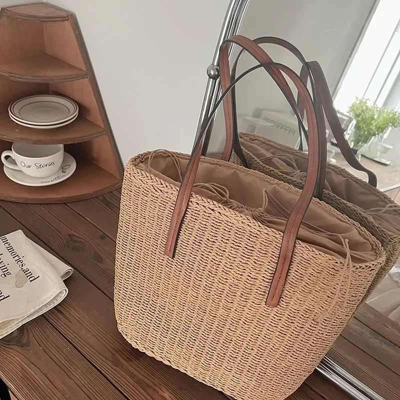 New Style Straw Woven Bag for Travel & Daily Use - Image 5