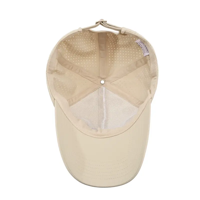 Casual Beige Baseball Cap with "Casual Casual" Embroidery - Image 11
