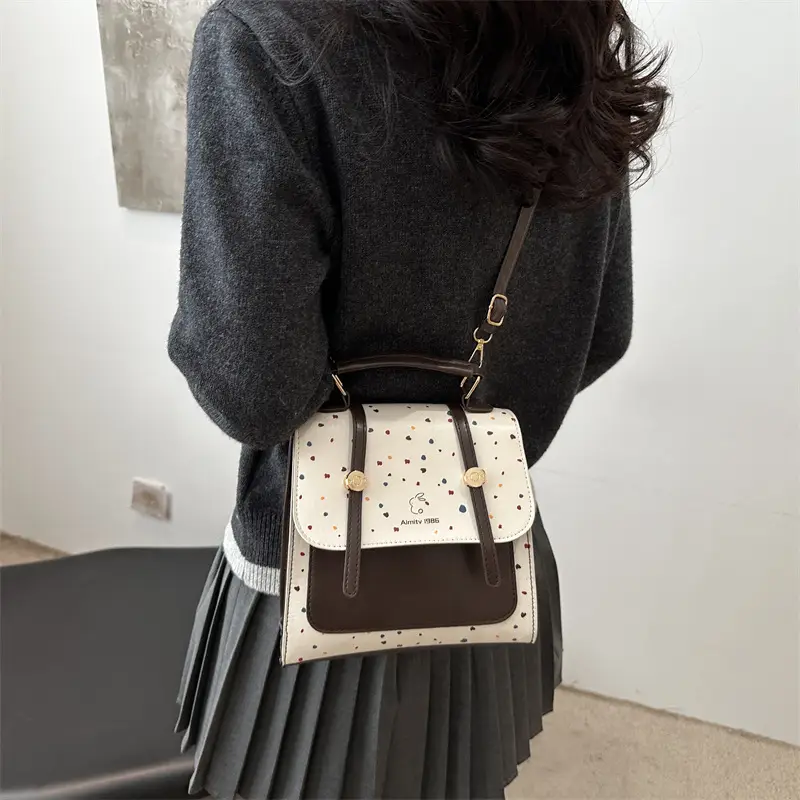 Retro Polka Dot Shoulder Bag for Women 2025 - Image 3