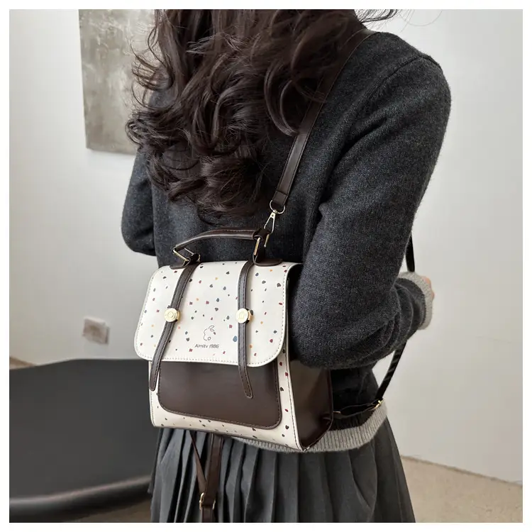Retro Polka Dot Shoulder Bag for Women 2025 — feature 10