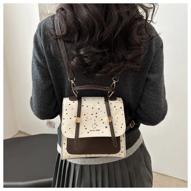 Retro Polka Dot Shoulder Bag for Women 2025 — feature 11