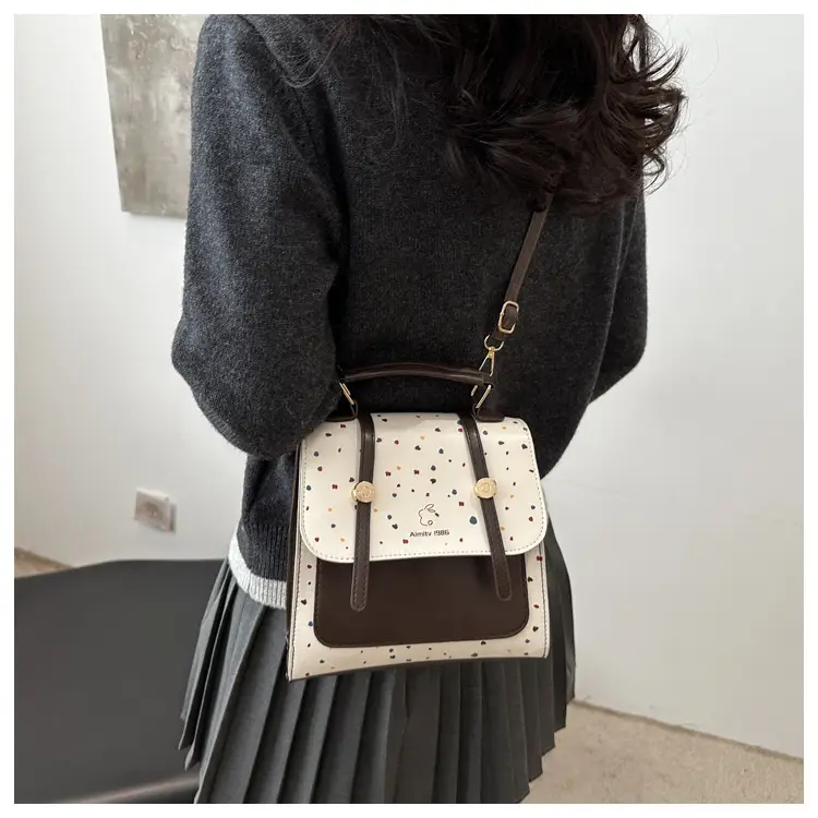 Retro Polka Dot Shoulder Bag for Women 2025 — feature 14
