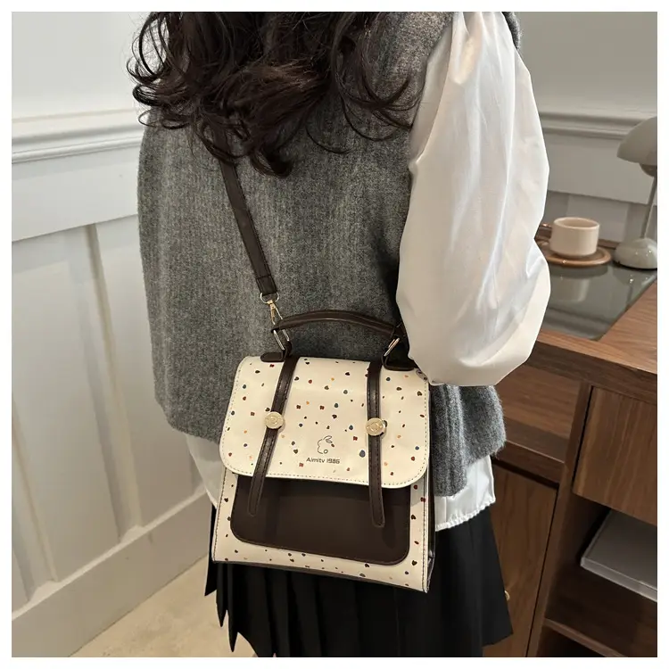 Retro Polka Dot Shoulder Bag for Women 2025 — feature 15