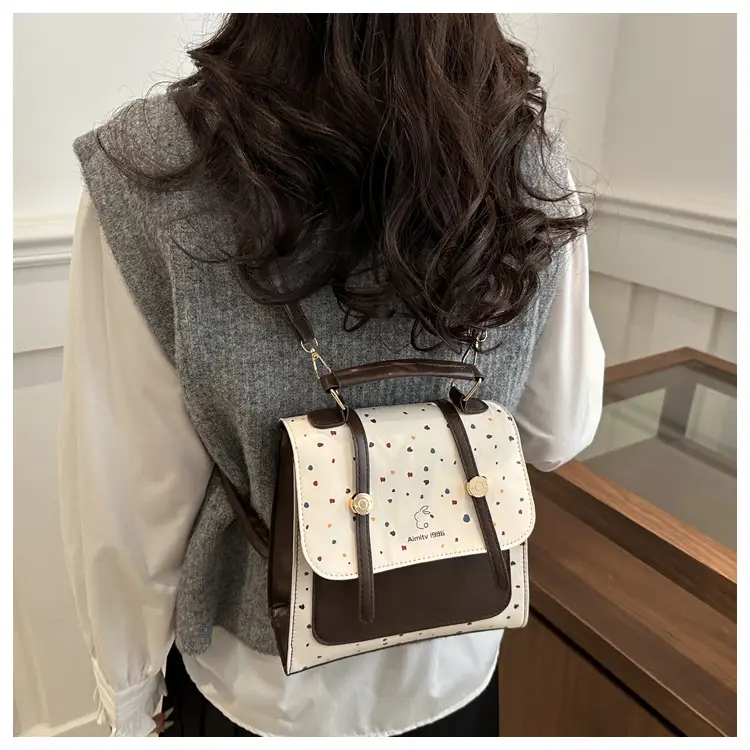 Retro Polka Dot Shoulder Bag for Women 2025 — feature 17