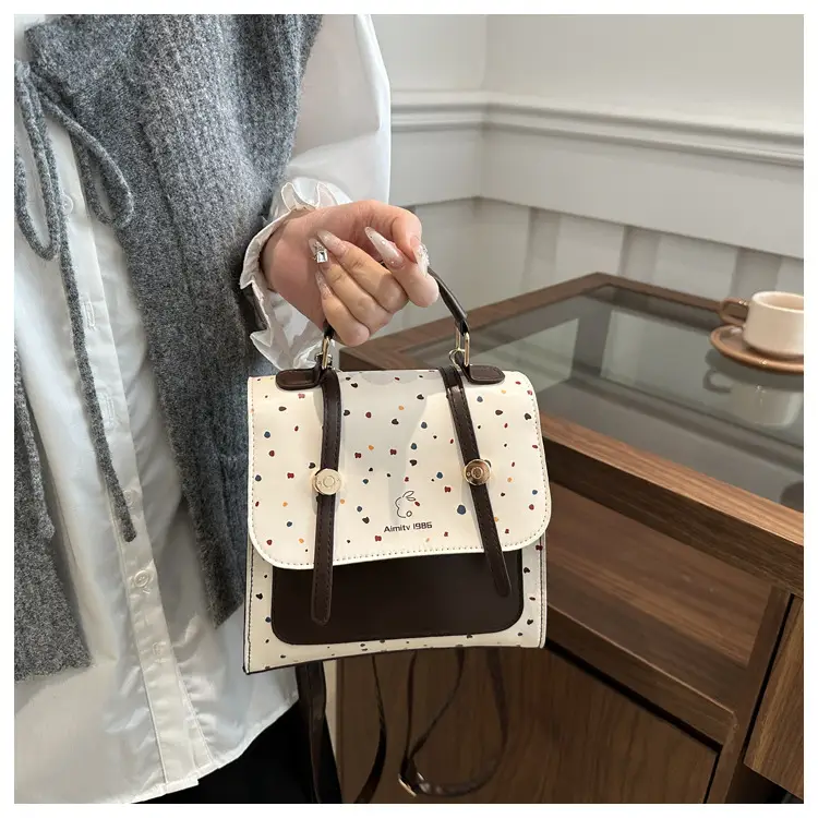 Retro Polka Dot Shoulder Bag for Women 2025 — feature 19