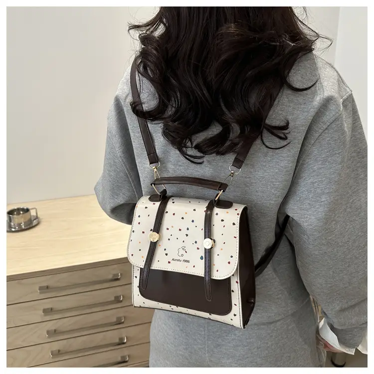 Retro Polka Dot Shoulder Bag for Women 2025 — feature 21
