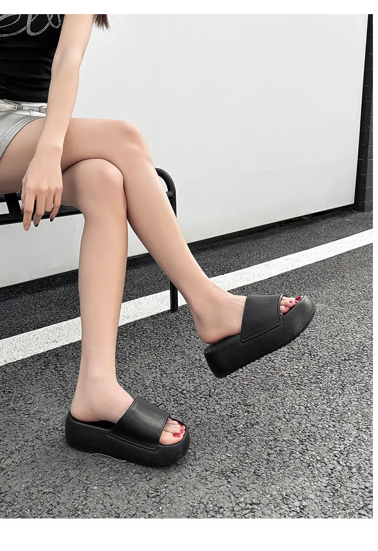 Women Black Thick Platform Sandals 2025 โ feature 23
