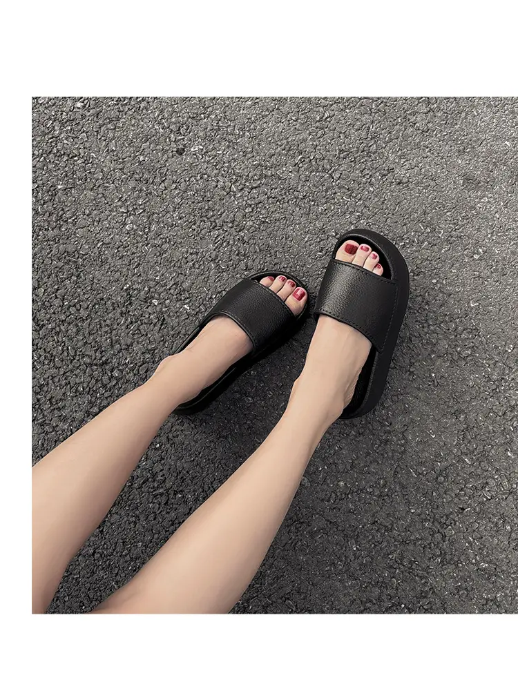Women Black Thick Platform Sandals 2025 โ feature 24