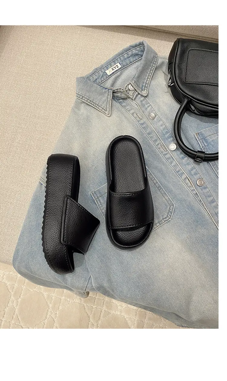 Women Black Thick Platform Sandals 2025 โ feature 36