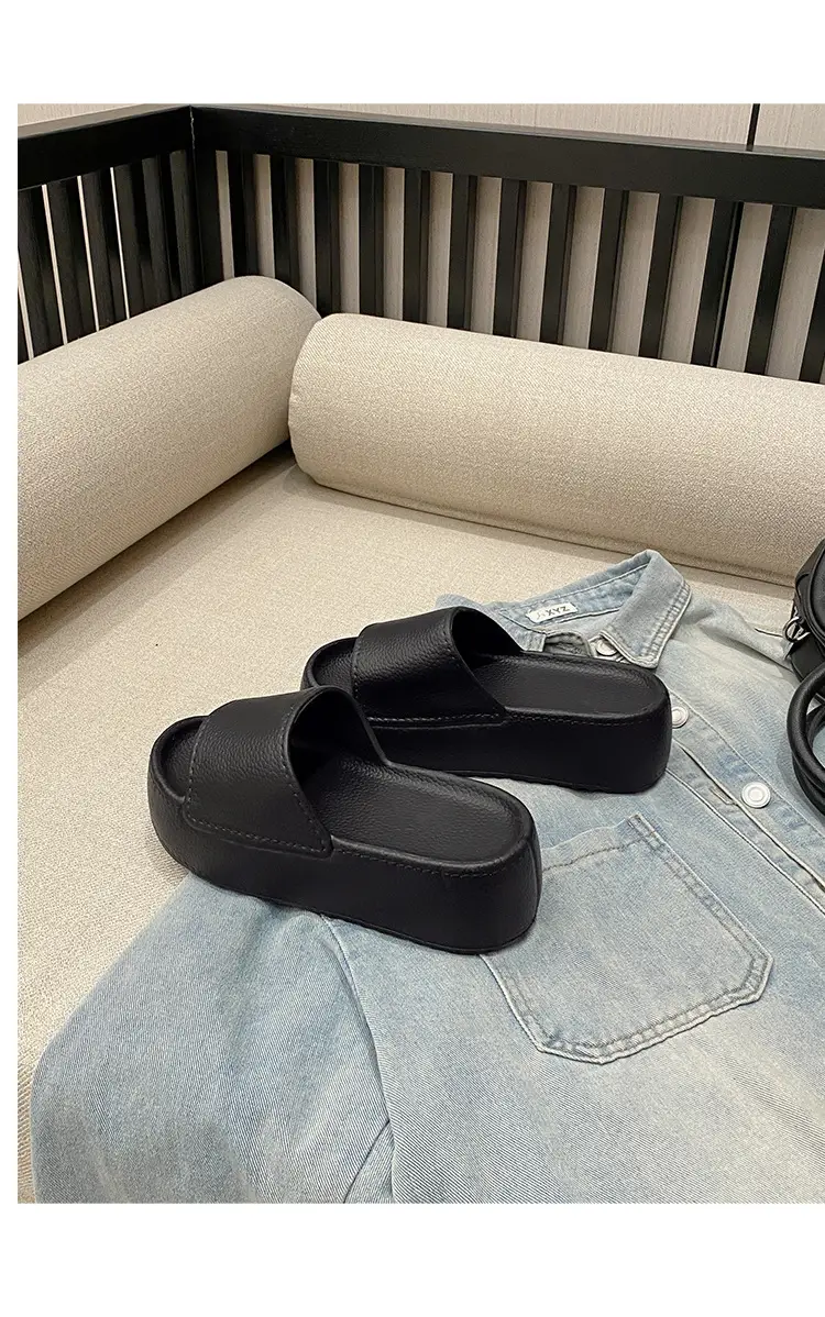 Women Black Thick Platform Sandals 2025 โ feature 38