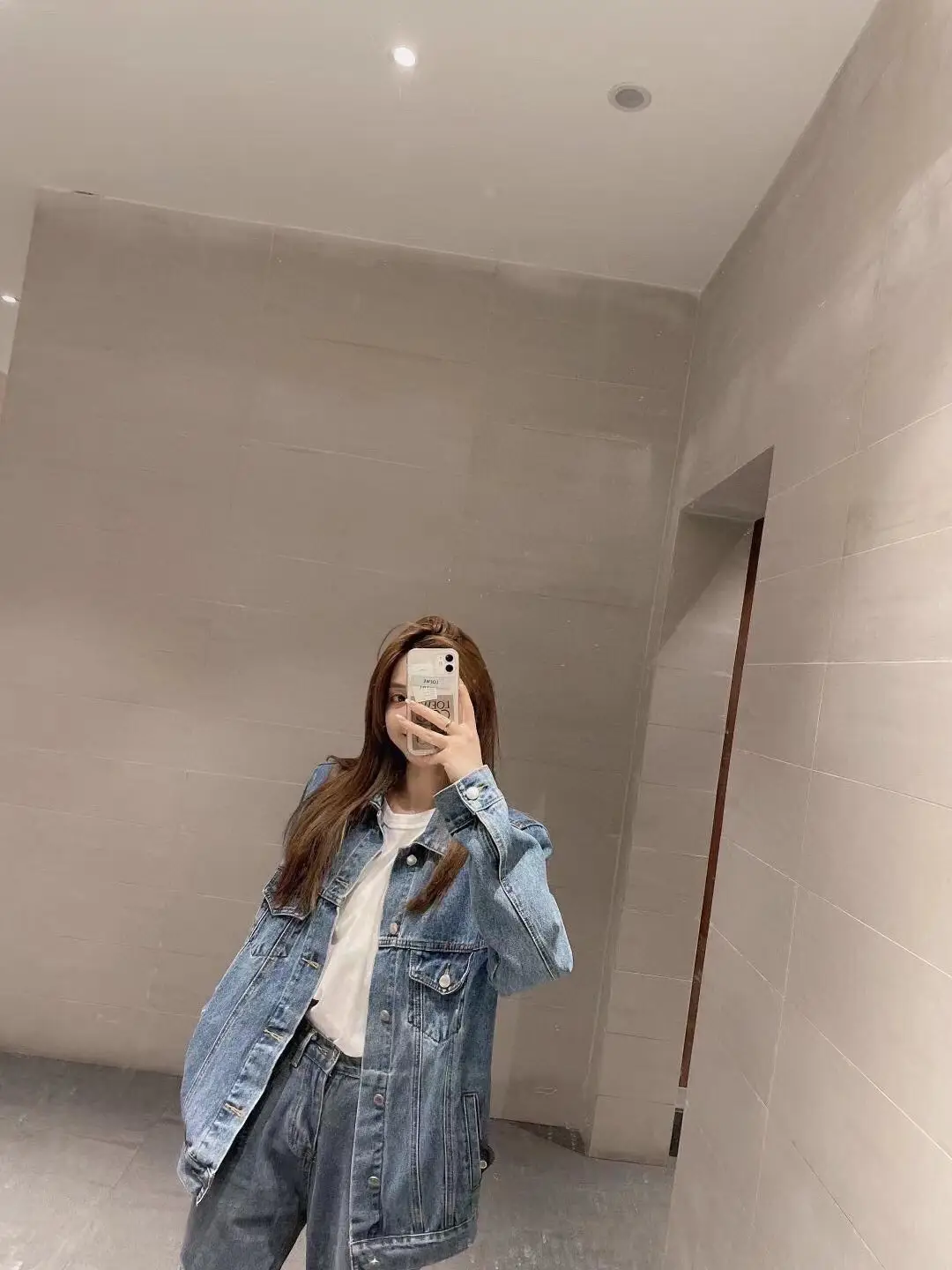 MJUNLQIOU Home Youjia Long Sleeve Base Shirt Black and White T-Shirt Cotton All-match Unisex Collar with Logo White — feature 7