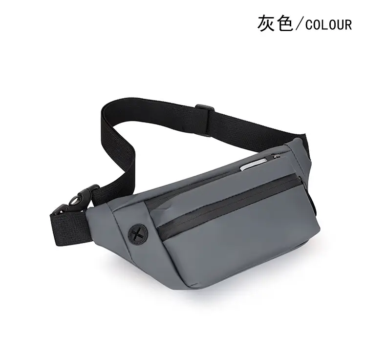 Men's Crossbody Phone Bag Black Large Capacity — feature 10