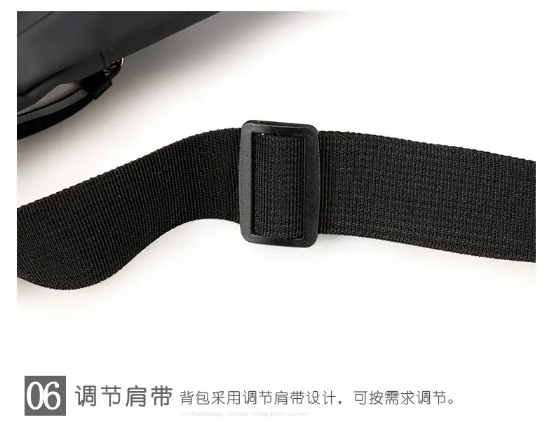 Men's Crossbody Phone Bag Black Large Capacity — feature 20