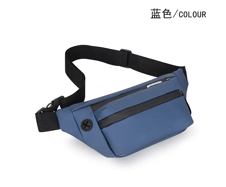 Men's Crossbody Phone Bag Black Large Capacity — feature 9