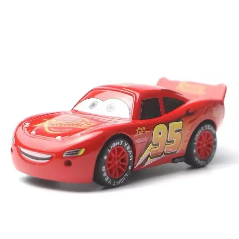 Car Story Alloy Car Toy Lightning McQueen Model 3D Light Music Huili Third Generation Lightning McQueen Car