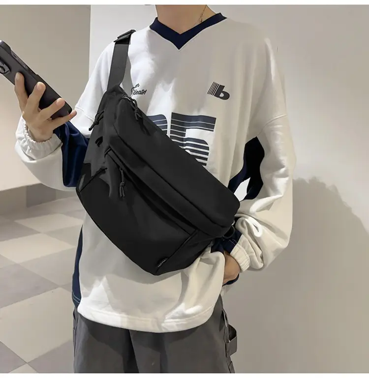 Black Crossbody Bag Sports Men Women Large 2025 — feature 13